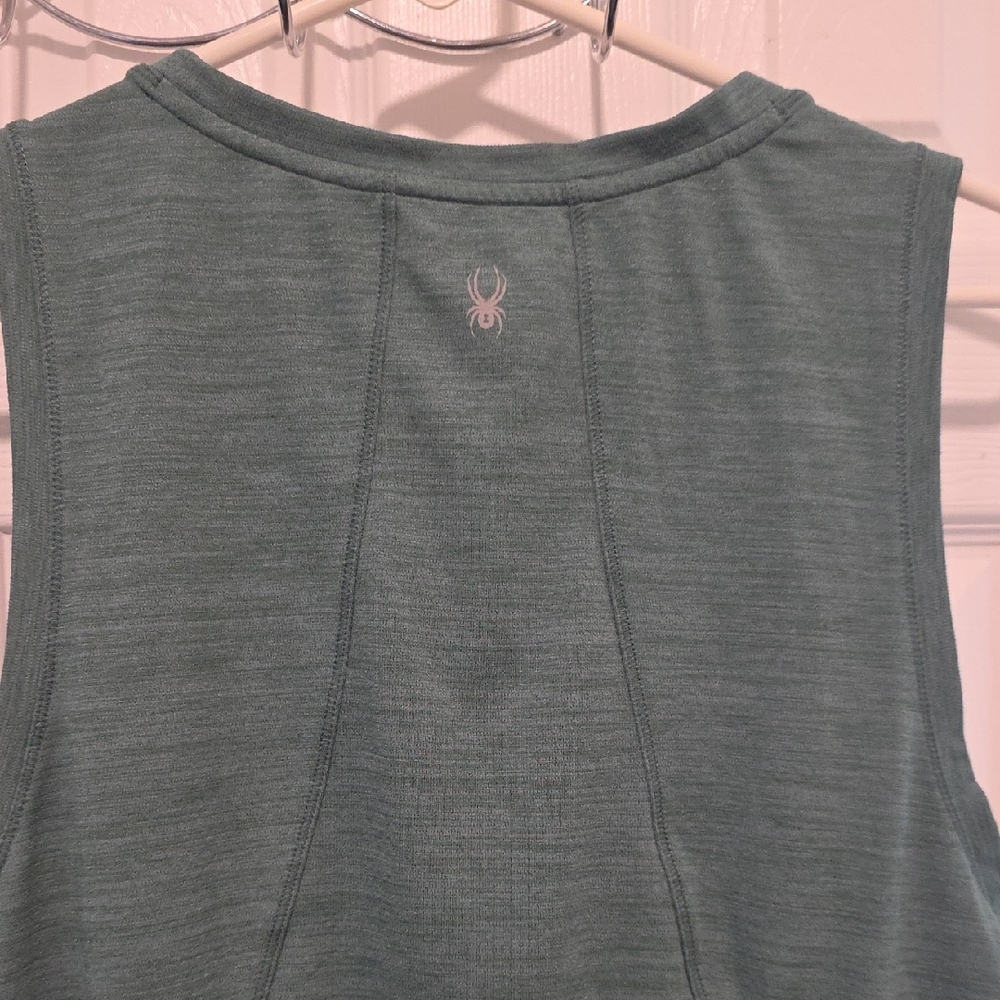 Spyder Women's Teal Performance Tank Top - Picture 14 of 15